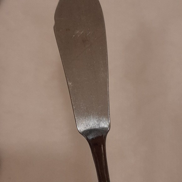 Lustre Ware Korea 1 Dinner Fork 1 Dinner Knife Flatware Scroll Floral READ DISC. - Picture 9 of 13